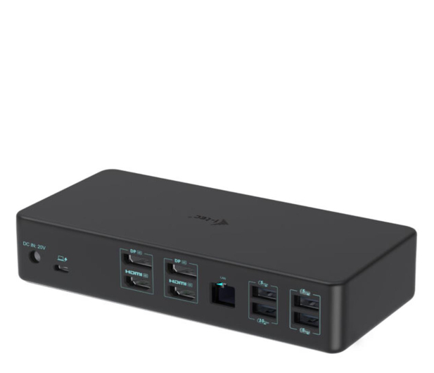 I-TEC USB 3.0/USB-C/TB3 Professional Dual 4K Display Gen. 2 PD100W CADUAL4KDOCKPD2 - 1178518 - zdjęcie 2